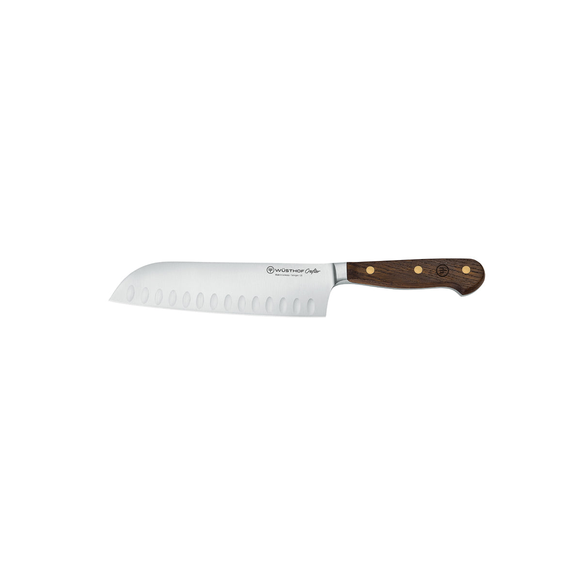 28704 Wusthof Crafter Satoku Knife - Hollow Edge 170mm Tomkin Australia Hospitality Supplies