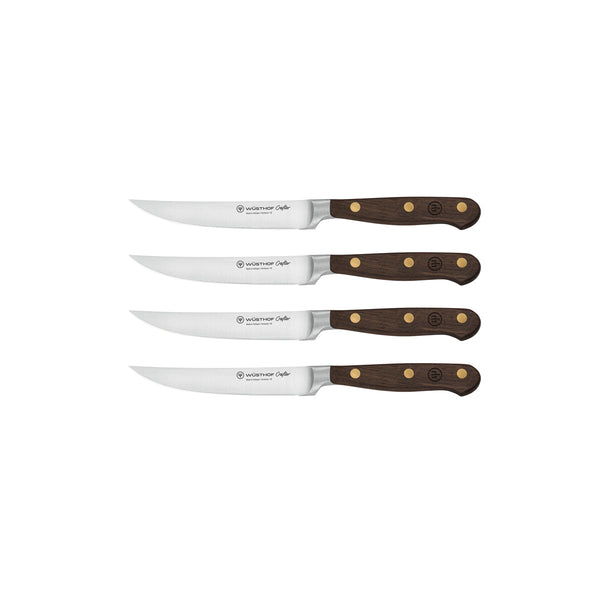 Wusthof Crafter Steak Knife Set 4 Piece Set Tomkin Australia