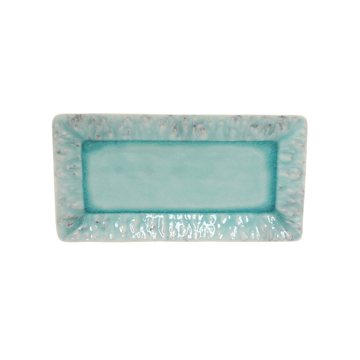 301022 Costa Nova Madeira Blue Rectangular Tray 335x175mm Tomkin Australia Hospitality Supplies