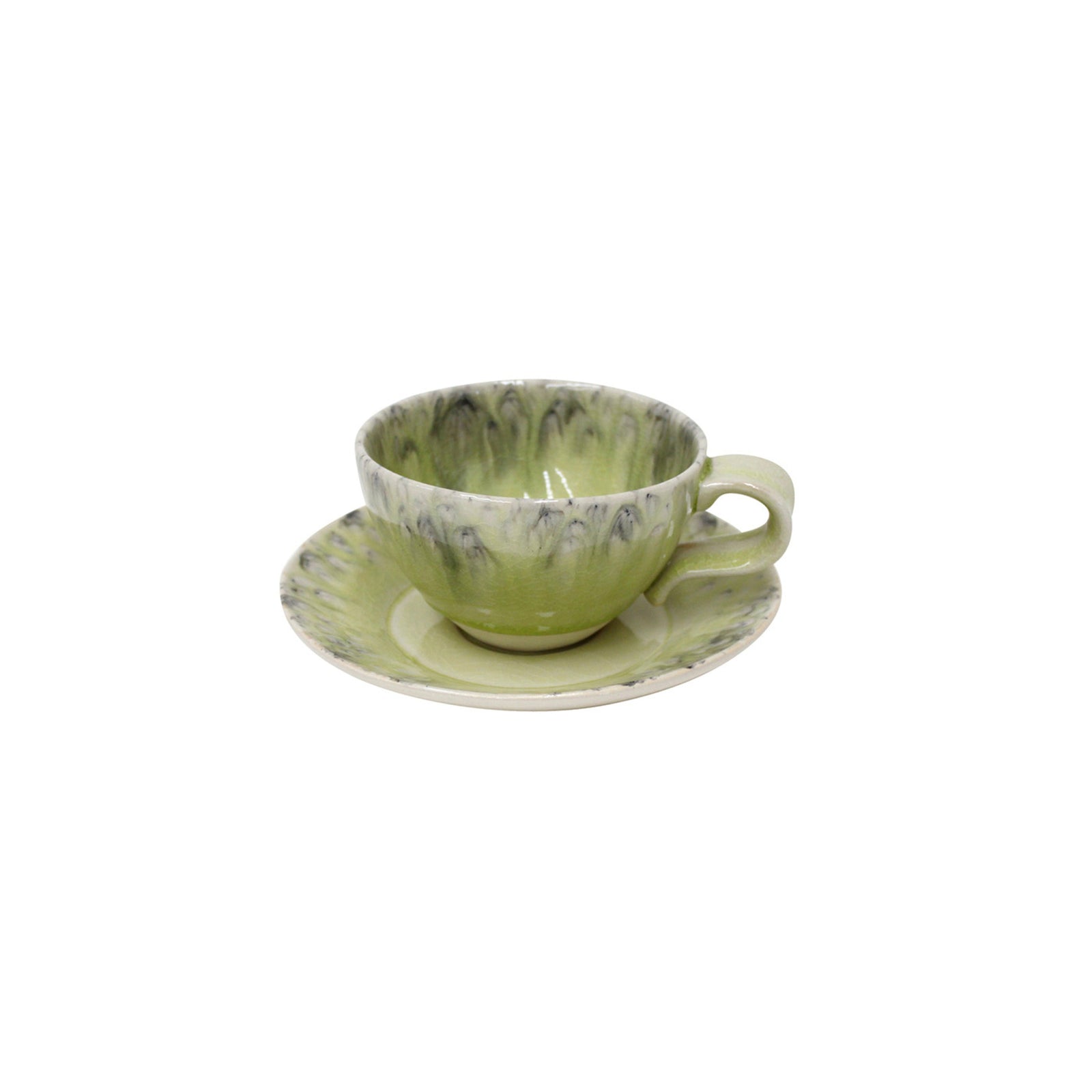 301039 Costa Nova Madeira Lemon Tea Cup & Saucer Set 250ml  Tomkin Australia Hospitality Supplies