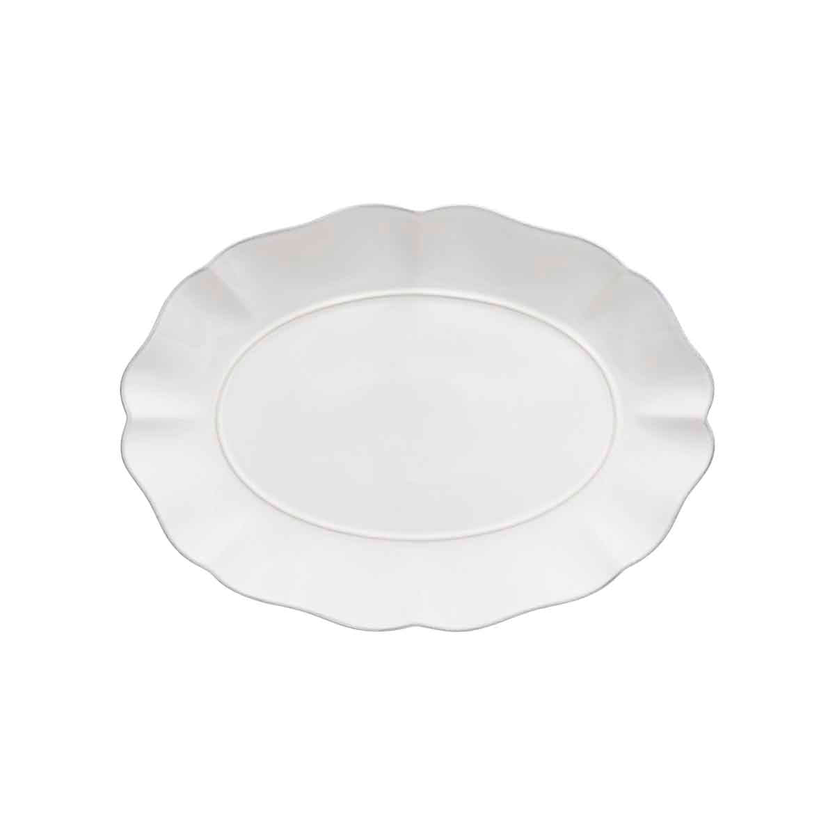 301756 Costa Nova Rosa Branco Oval Platter 400x288mm Tomkin Australia Hospitality Supplies