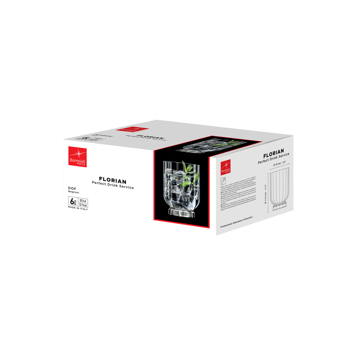 310-486 Bormioli Rocco Florian DOF Tumbler 375ml Tomkin Australia Hospitality Supplies