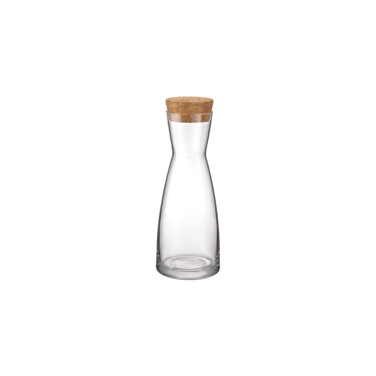 330-006 Bormioli Rocco Ypsilon Carafe 280ml With Cork Lid Tomkin Australia Hospitality Supplies