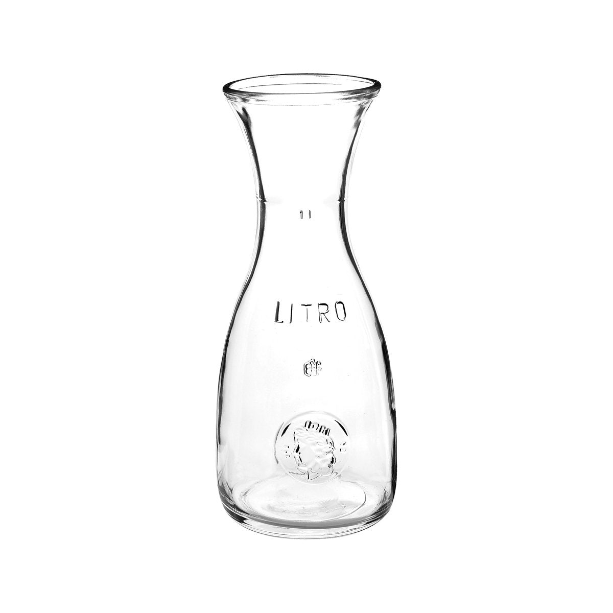 330-011 Bormioli Rocco Manon Carafe 1170ml Certified Fill Mark at 1000ml Tomkin Australia Hospitality Supplies