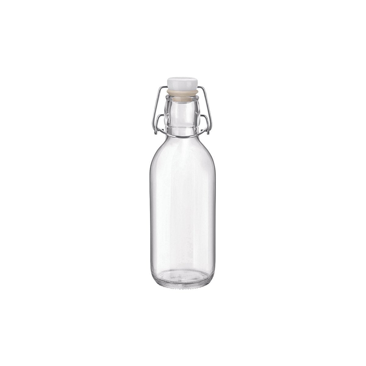330-103 Bormioli Rocco Emilia Bottle 540ml With Leak Proof Swing Top Lid Tomkin Australia Hospitality Supplies