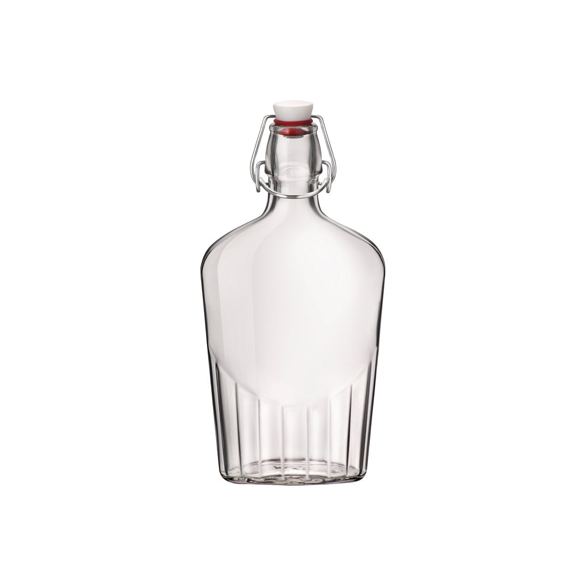 330-205 Bormioli Rocco Fiaschetta Pocket Flask 515ml With Swing Top Lid Tomkin Australia Hospitality Supplies