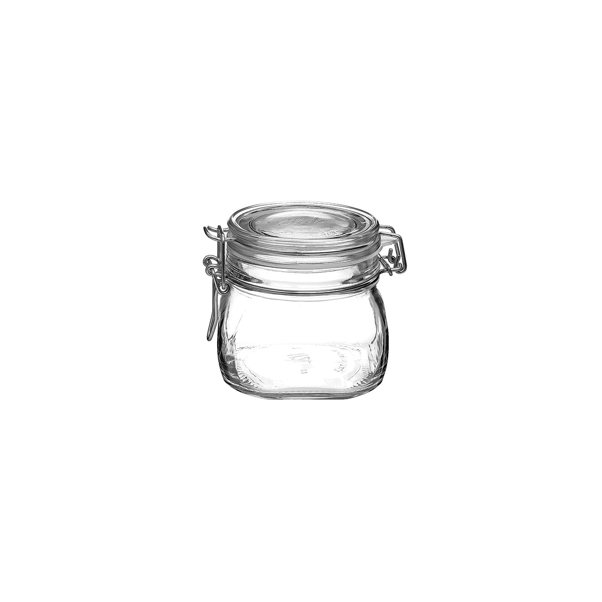 340-000 Bormioli Rocco Fido Jar Clear Lid 500ml Tomkin Australia Hospitality Supplies