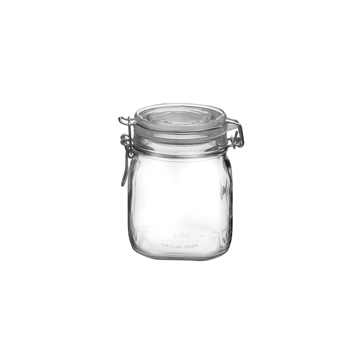 340-001 Bormioli Rocco Fido Jar Clear Lid 750ml Tomkin Australia Hospitality Supplies