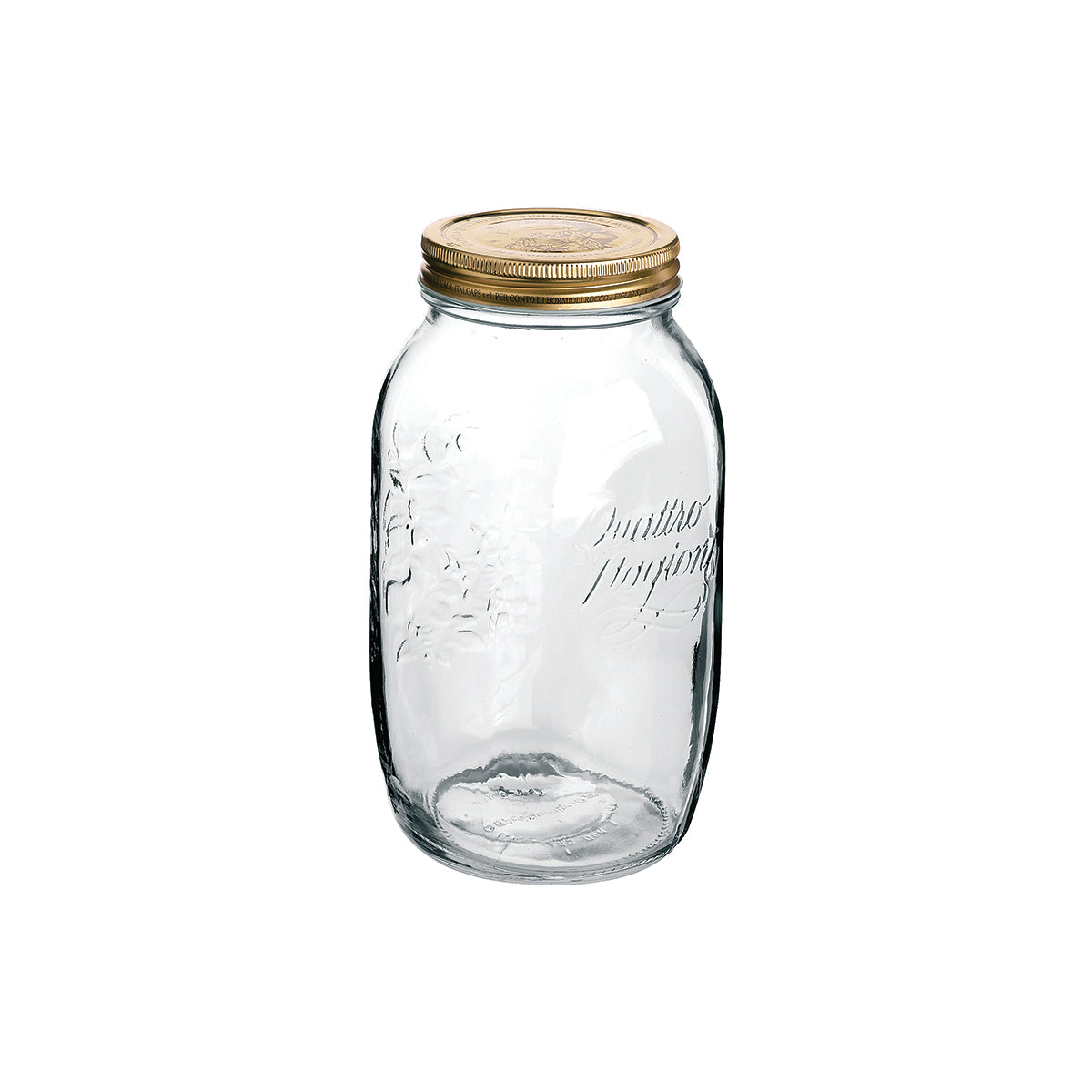340-015 Bormioli Rocco Quattro Stagioni Jar with Lid 1500ml Tomkin Australia Hospitality Supplies