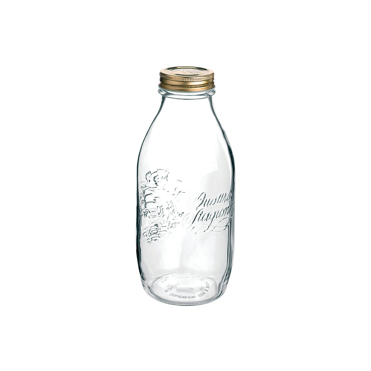 340-018 Bormioli Rocco Quattro Stagioni Bottle with Lid 1000ml Tomkin Australia Hospitality Supplies