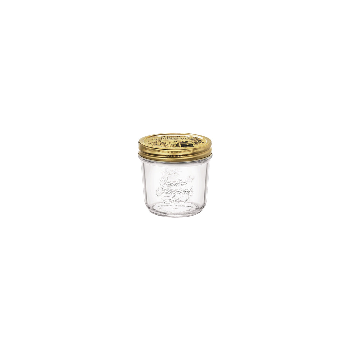 340-023 Bormioli Rocco Quattro Stagioni Jar with Lid 200ml Tomkin Australia Hospitality Supplies