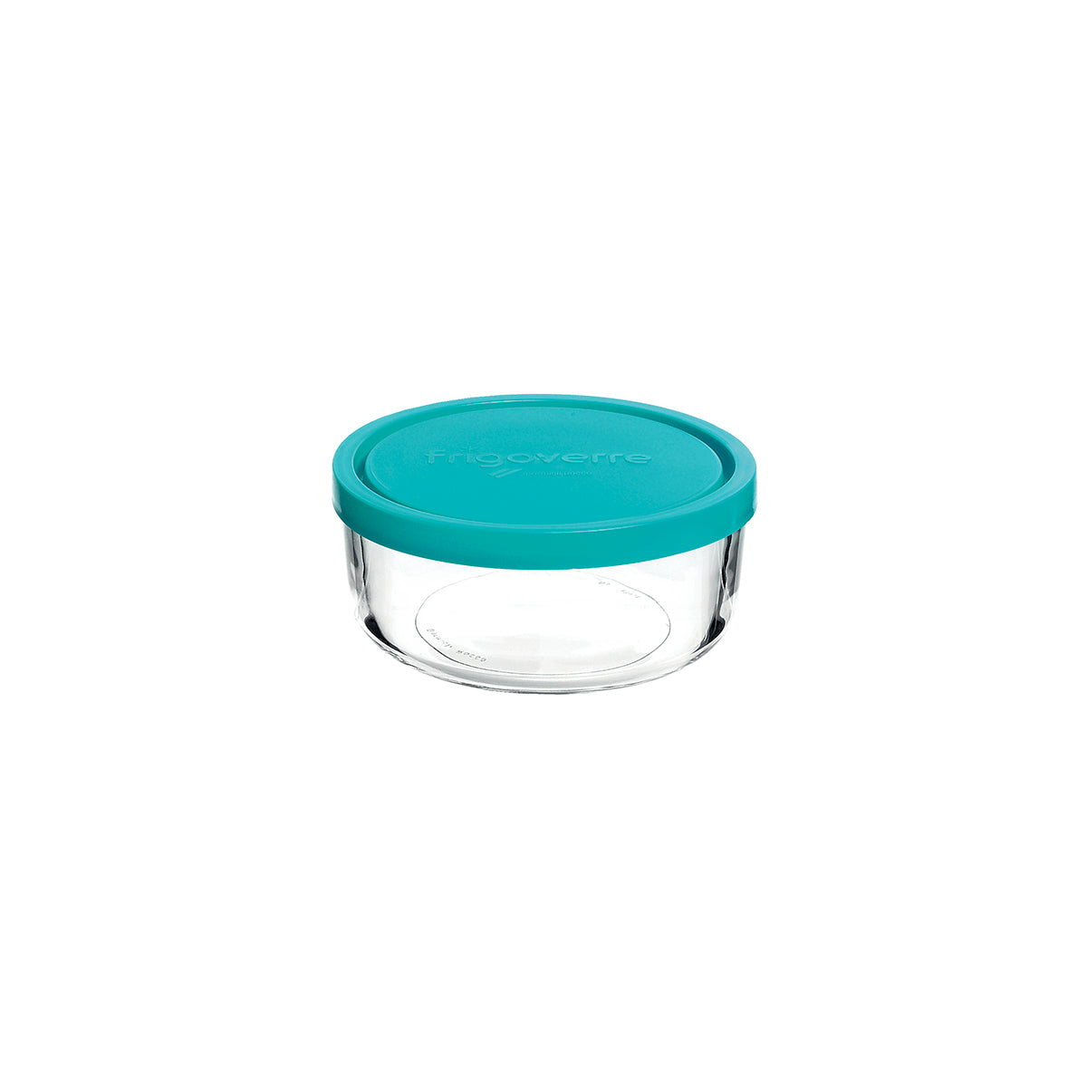 350-022 Bormioli Rocco Frigoverre Round Container with Blue Lid 1250ml Tomkin Australia Hospitality Supplies