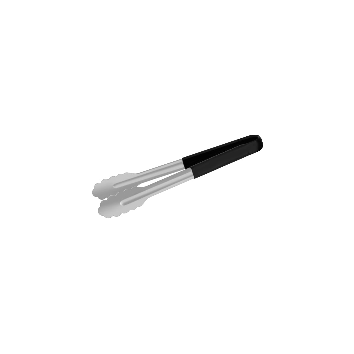 36086 Chef Inox Utility Tong with Black PVC Handle 300mm Tomkin Australia Hospitality Supplies