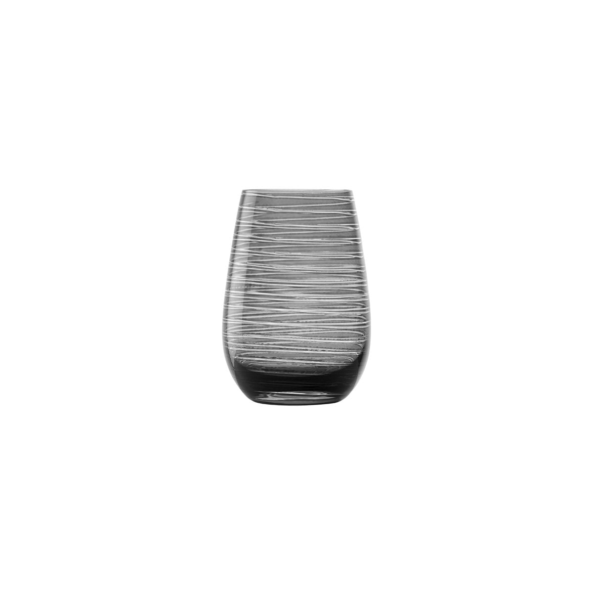 364-043 Stolzle Twister Tumbler Smokey Grey 465ml Tomkin Australia Hospitality Supplies