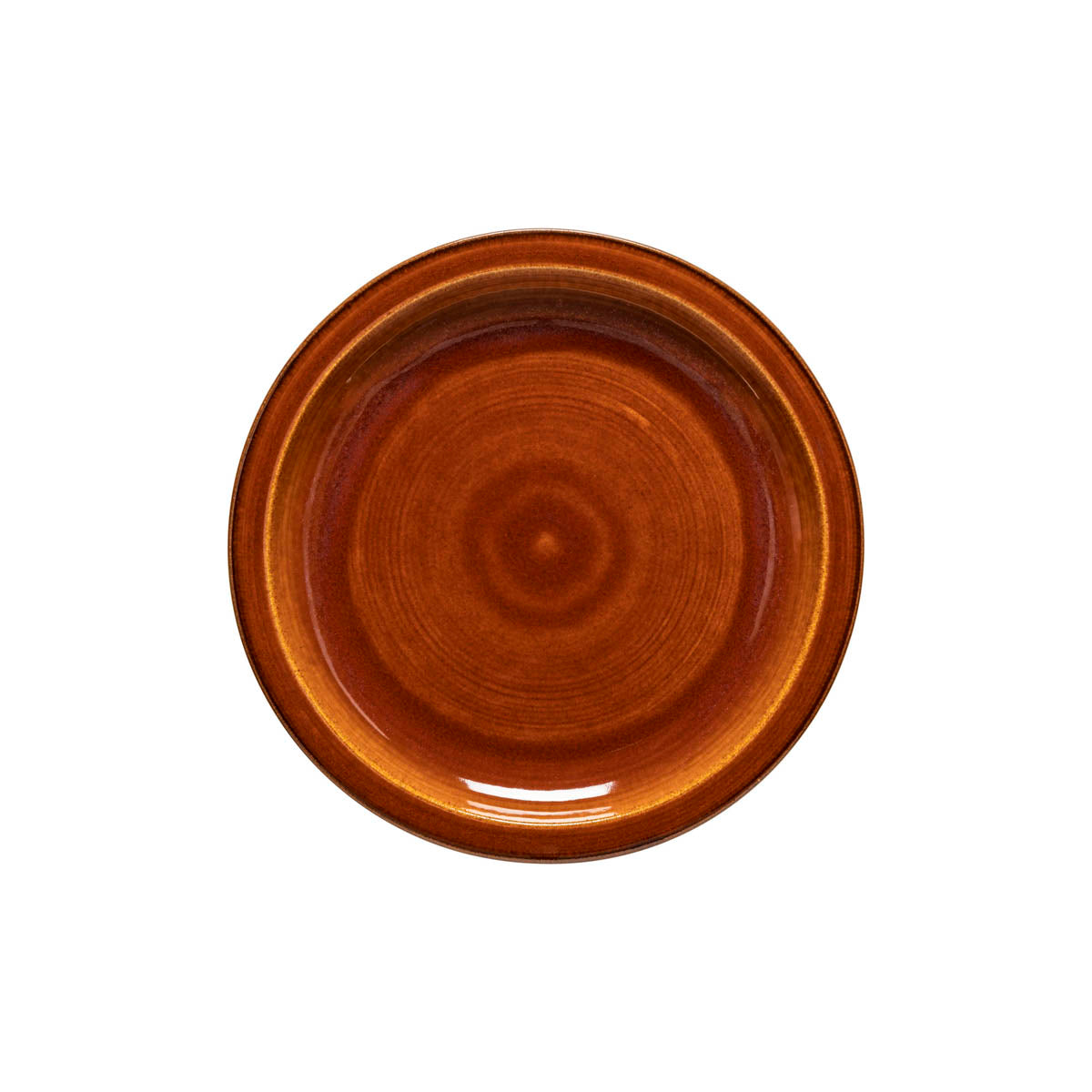 401254 Costa Nova Poterie Caramel Plate 262mm Tomkin Australia Hospitality Supplies