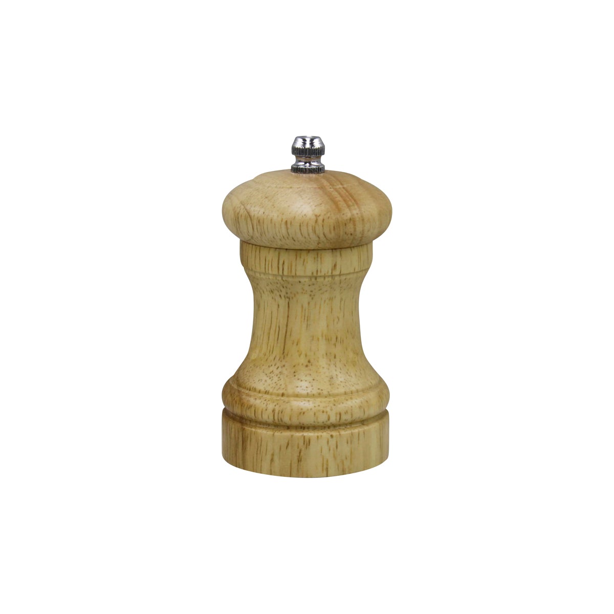 46230 Chef Inox Duo Salt / Pepper Mill Birch Wood 100mm Tomkin Australia Hospitality Supplies