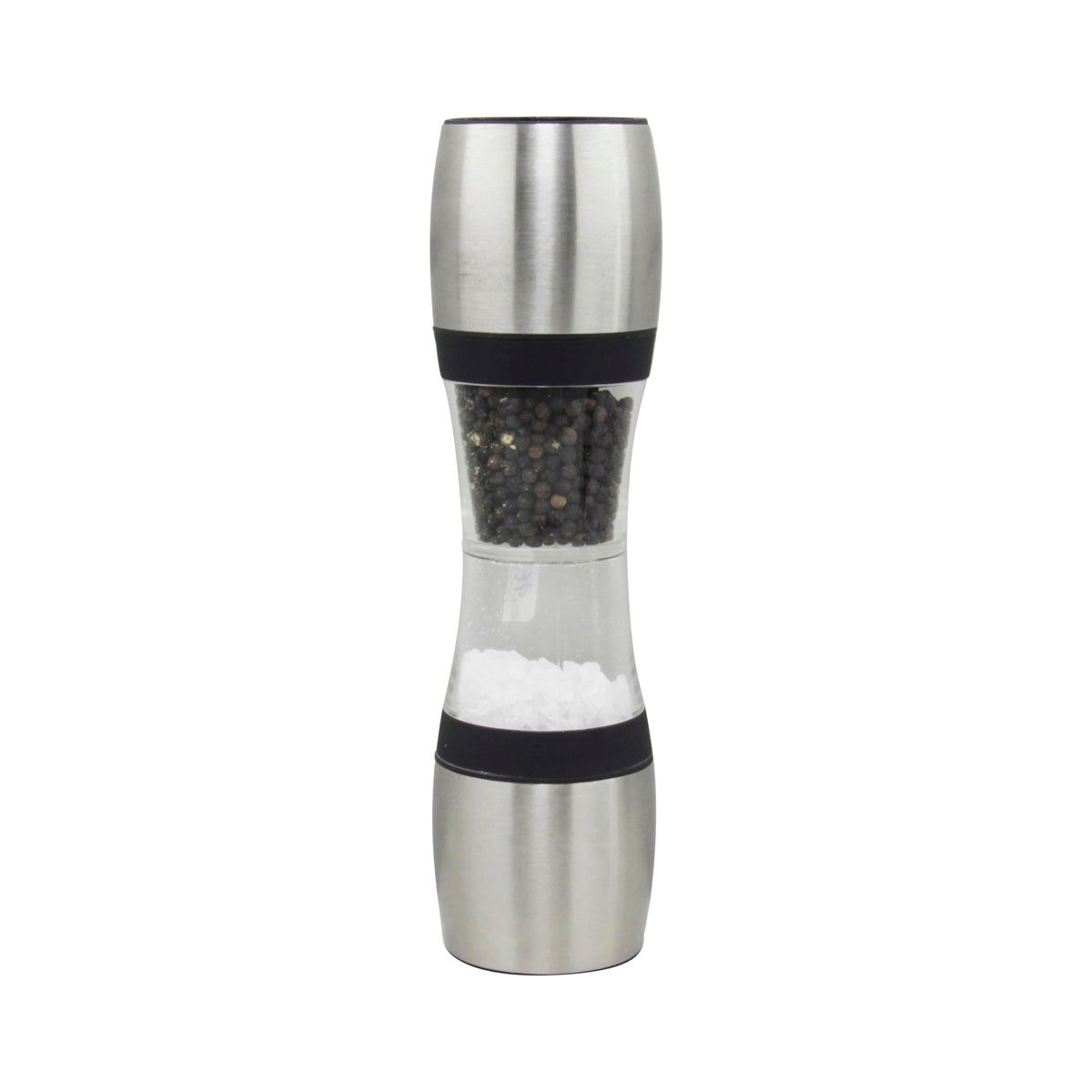 46330 Chef Inox Dual Mill Salt / Pepper Acrylic Stainless Steel 230mm Tomkin Australia Hospitality Supplies