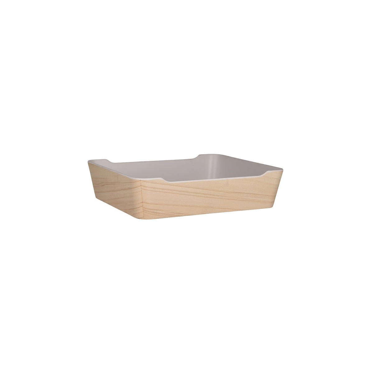 46381 Zicco Zicco Bento Box Whitewash / White Tray Box Tomkin Australia Hospitality Supplies