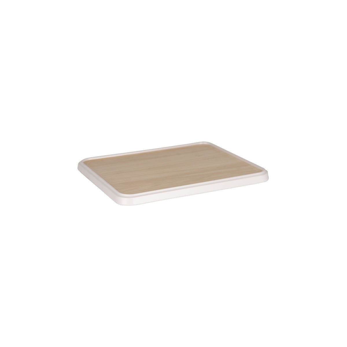 46383 Zicco Zicco Bento Box Whitewash / White Tray Lid Tomkin Australia Hospitality Supplies
