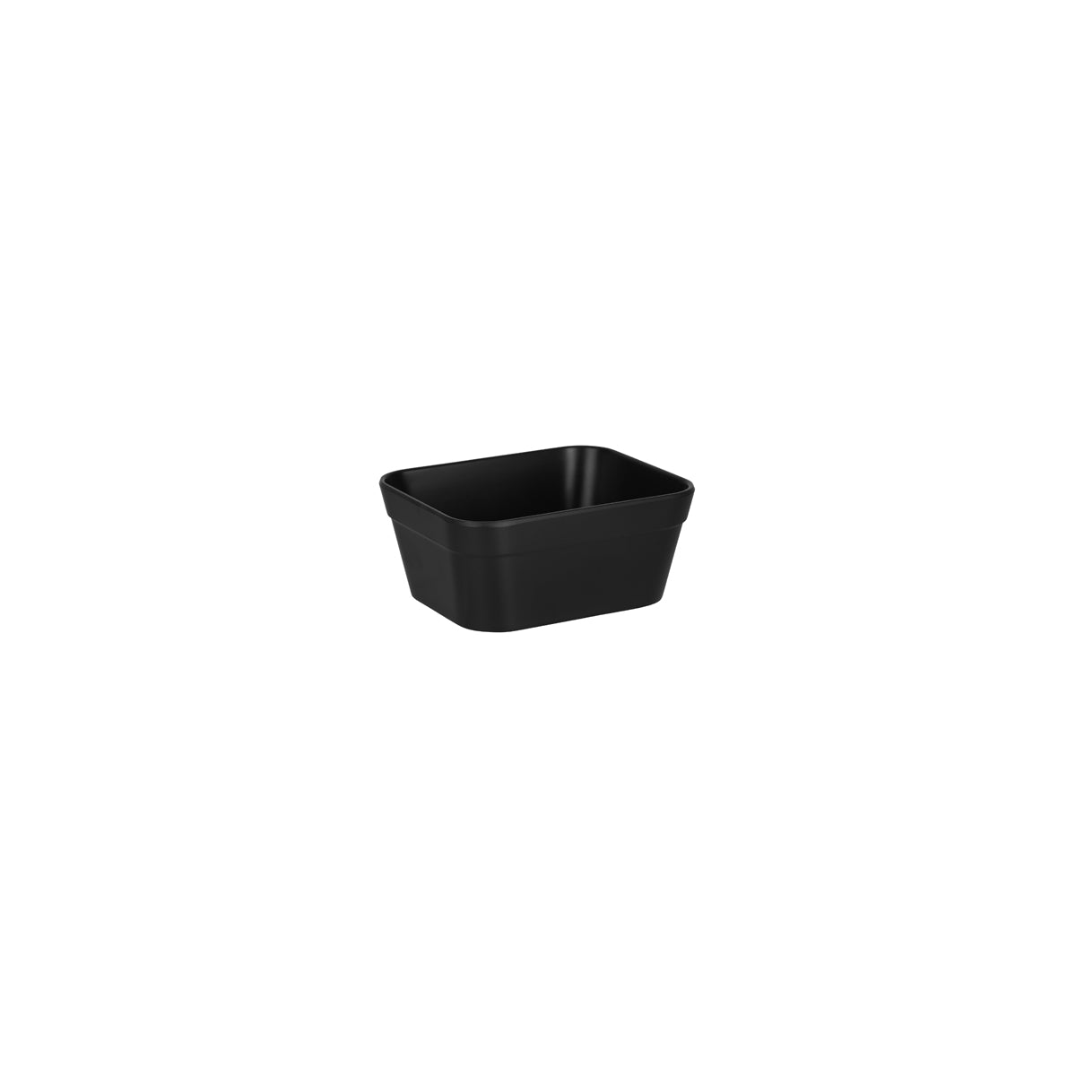 46386 Zicco Bento Box Black Insert Bowl Solid Medium Tomkin Australia Hospitality Supplies