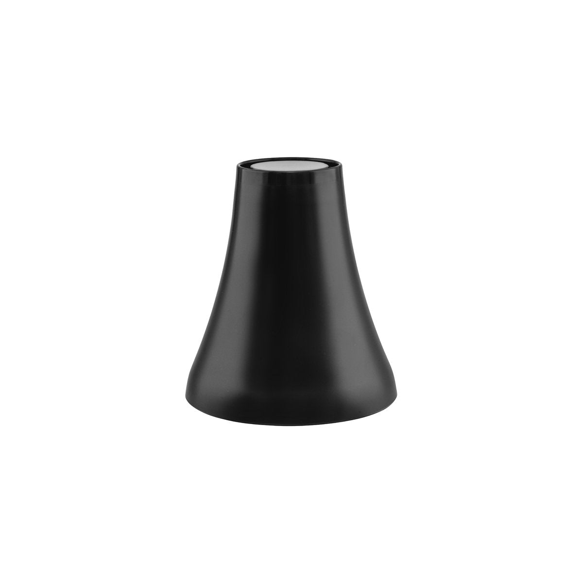 46526 Zicco Zicco Melamine Echo Black Pedistal Stand Bowl 164x180mm Tomkin Australia Hospitality Supplies