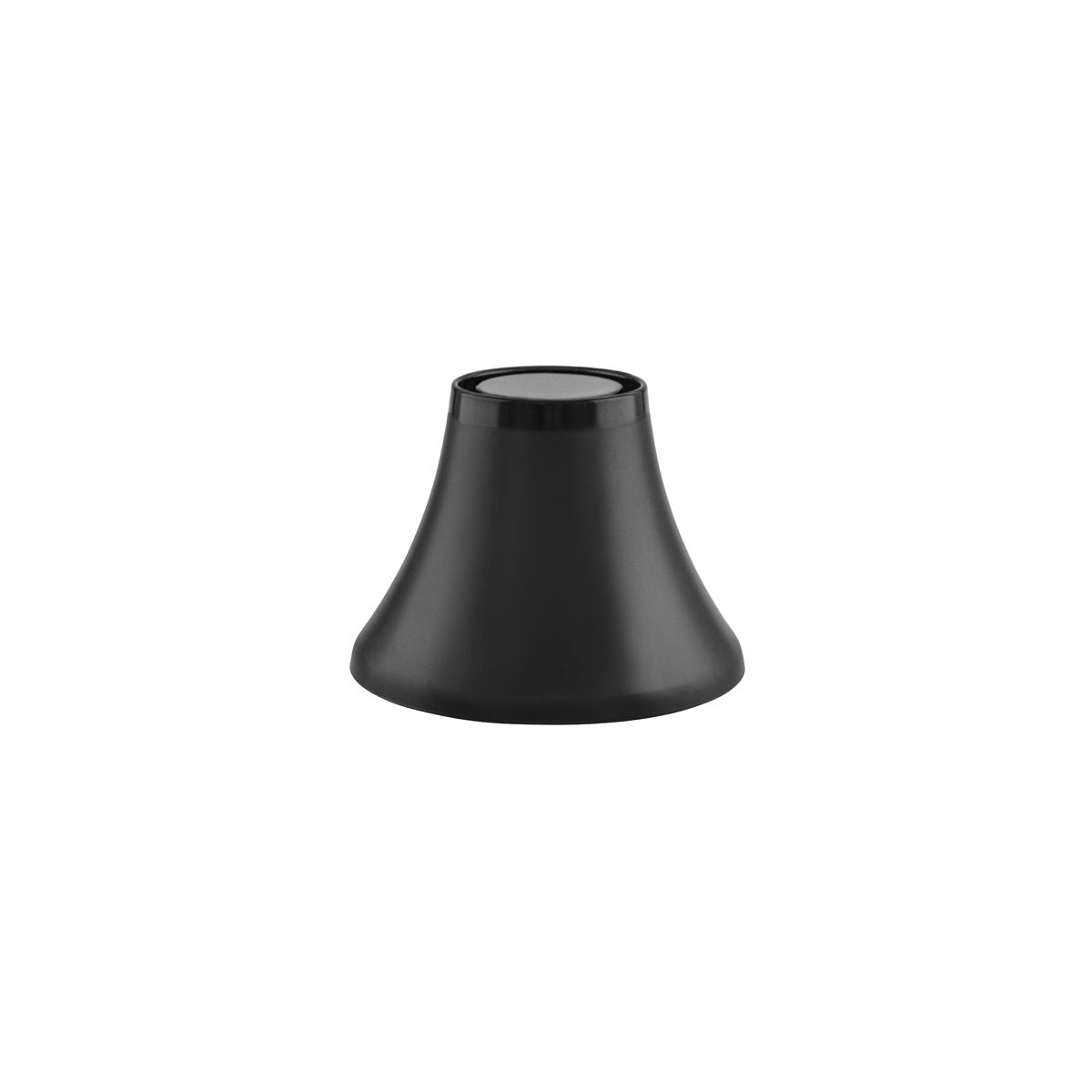 46528 Zicco Zicco Melamine Echo Black Pedistal Stand Bowl 164x120mm Tomkin Australia Hospitality Supplies
