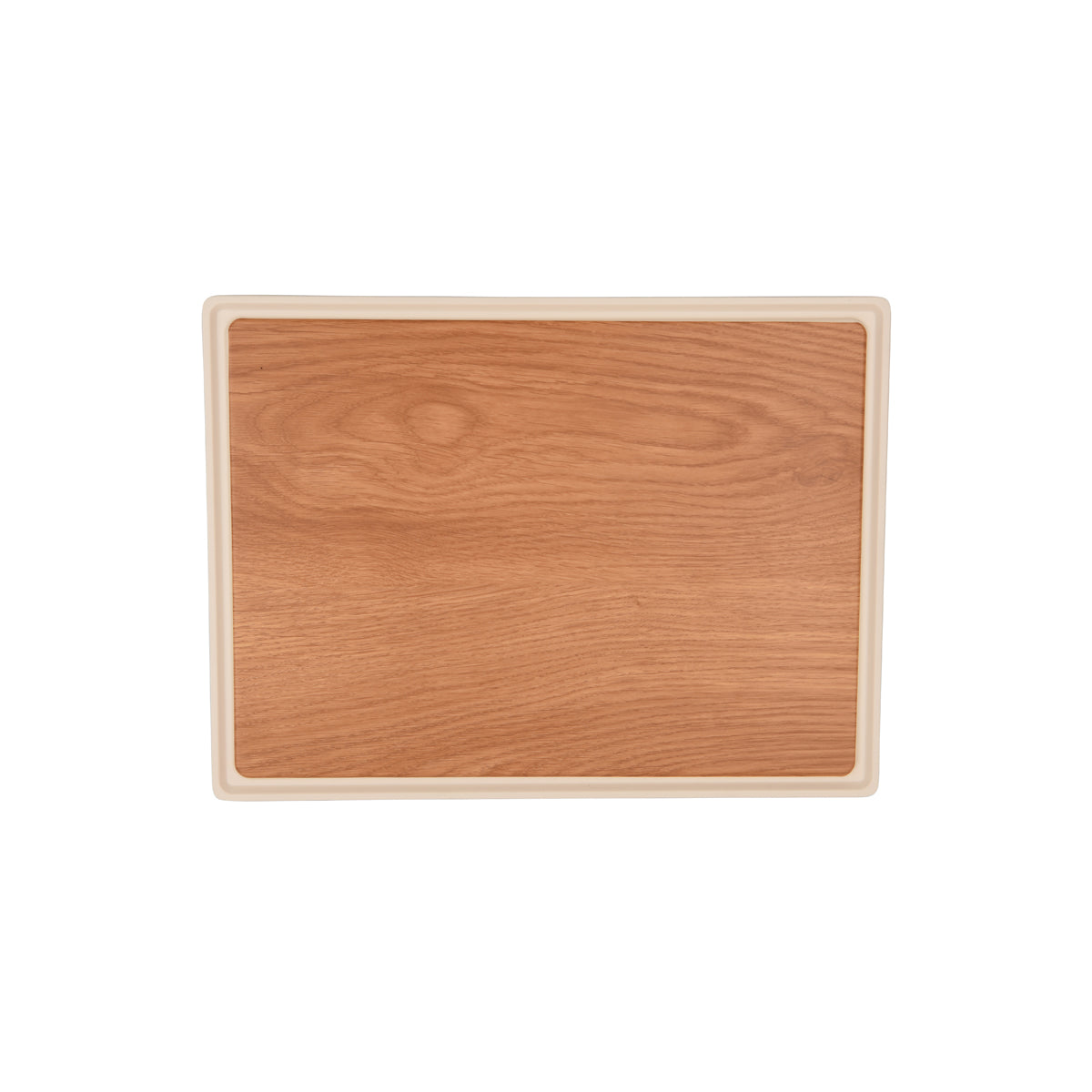 46620 Zicco Zicco Melamine Contempo Oak Rectanglar Tray 400x300x15mm Tomkin Australia Hospitality Supplies