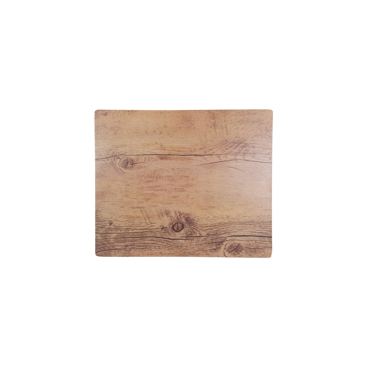 46715 Chef Inox Chef Inox Melamine Wood Effect Oak Rectangle Platter 310x255mm Tomkin Australia Hospitality Supplies