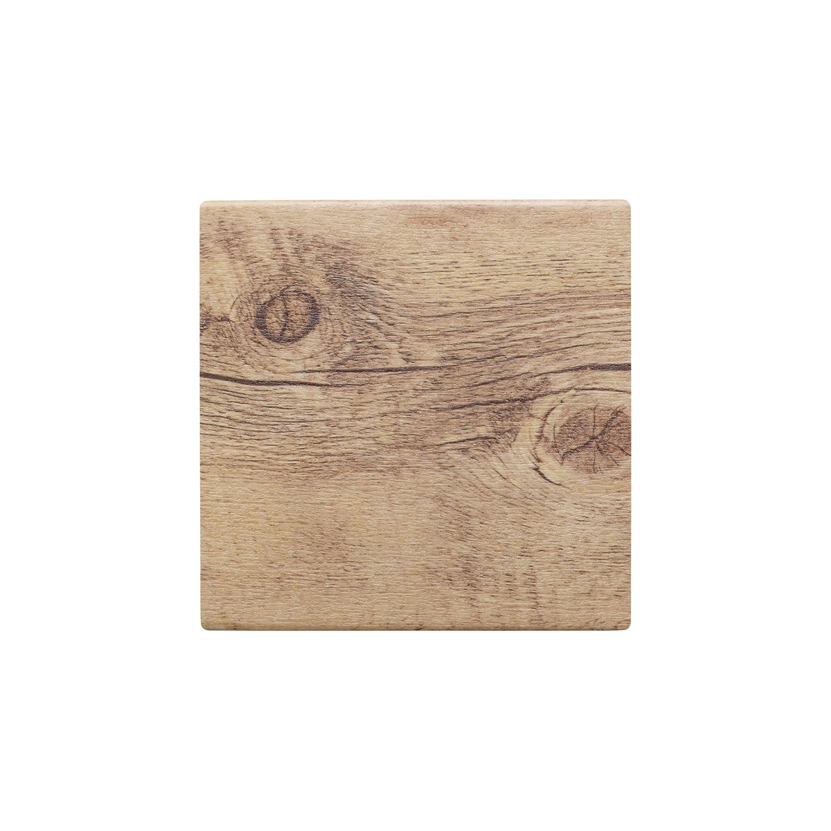 46770 Chef Inox Chef Inox Melamine Wood Effect Oak Square Platter 310x310mm Tomkin Australia Hospitality Supplies
