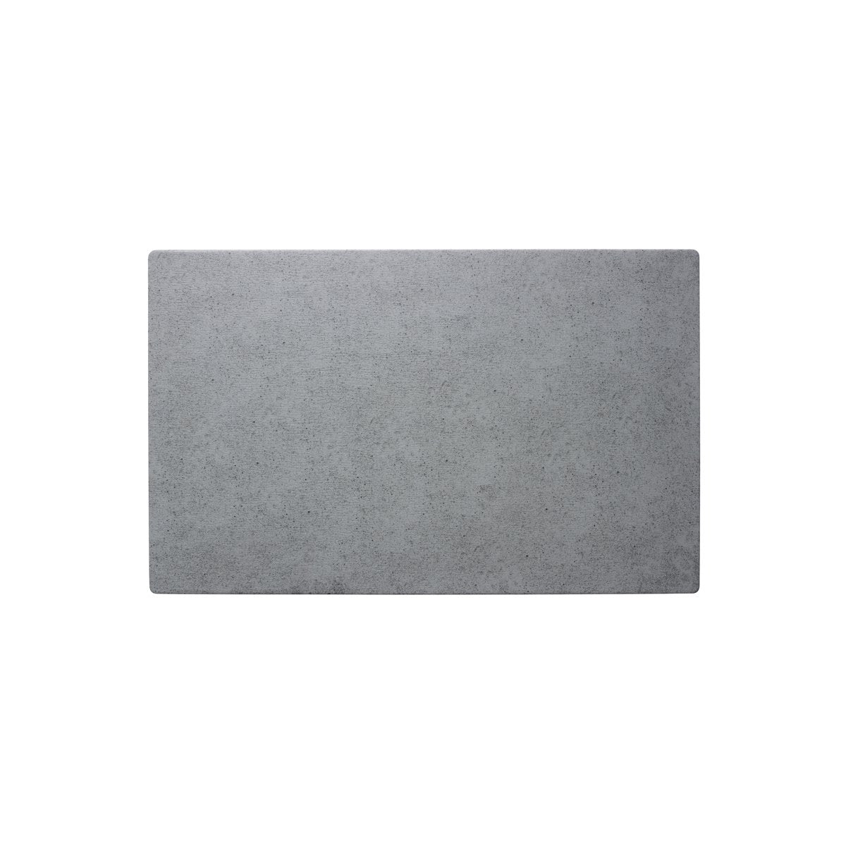 46925 Chef Inox Chef Inox Melamine Slate Light Grey Rectangle Platter 410x255mm Tomkin Australia Hospitality Supplies