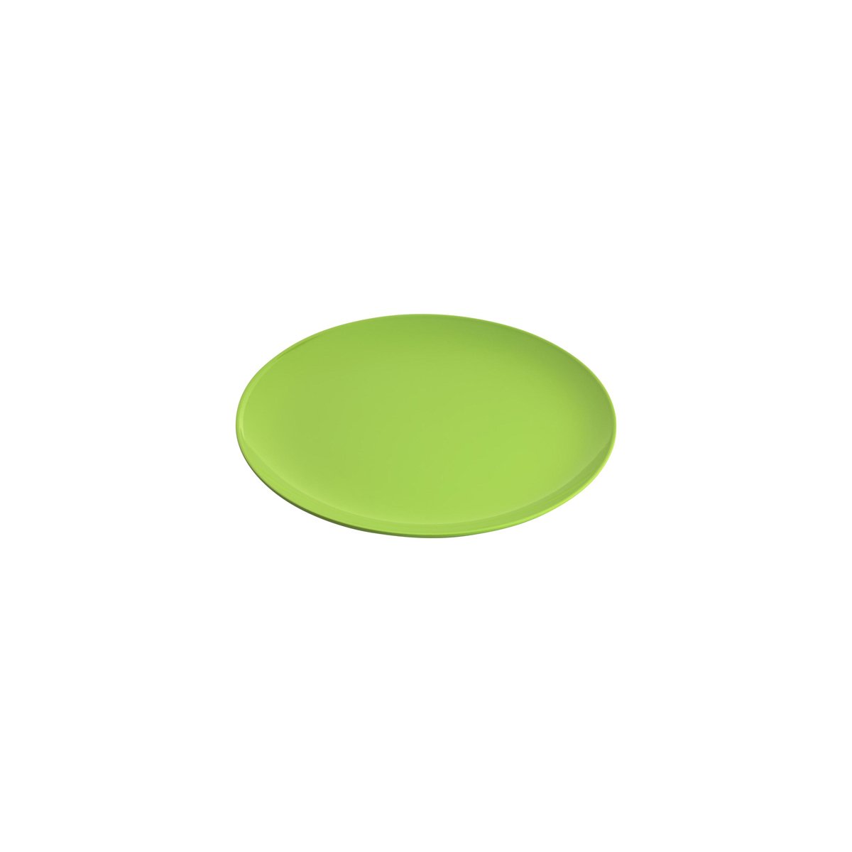 47430 JAB JAB Gelato Lime Green Round Plate Coupe 203mm Tomkin Australia Hospitality Supplies