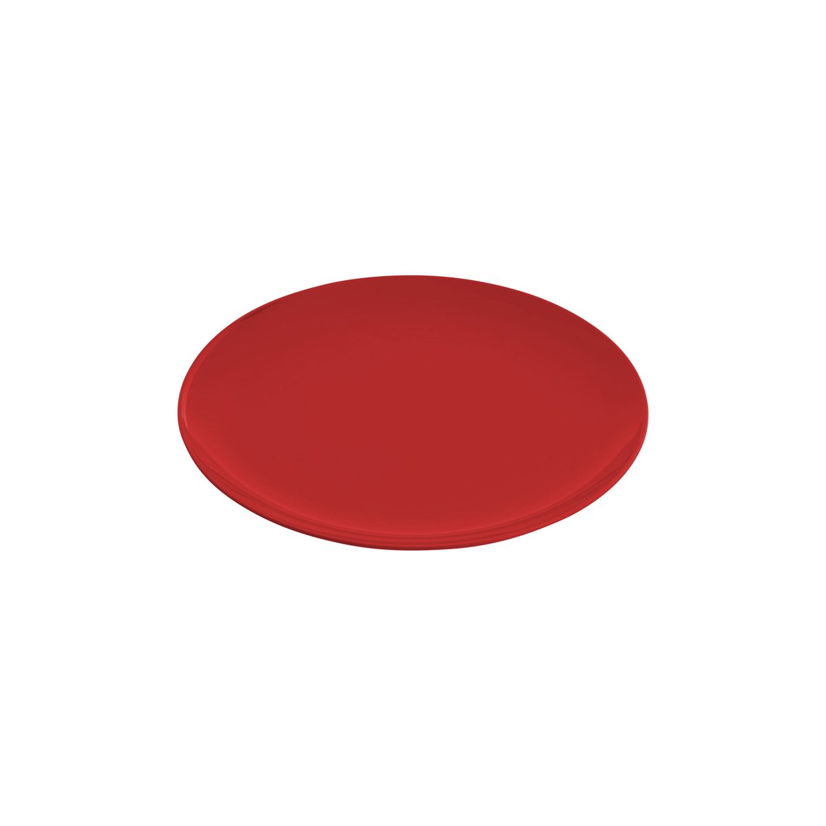 47501 JAB JAB Gelato Red Round Plate Coupe 254mm Tomkin Australia Hospitality Supplies