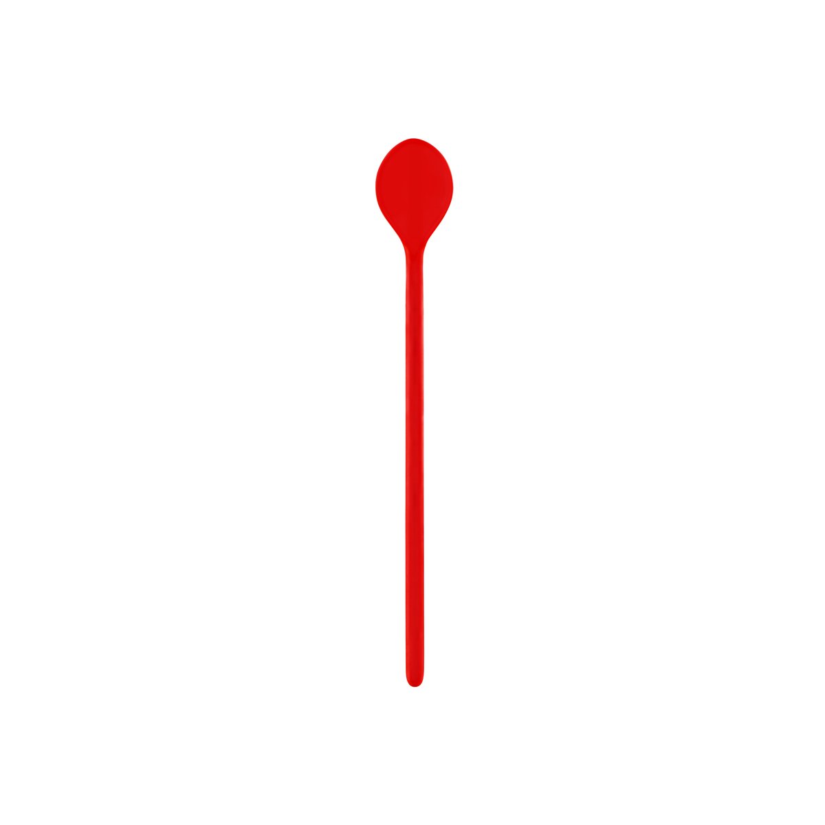47510 JAB JAB Gelato Red Soda Spoon 200mm Tomkin Australia Hospitality Supplies