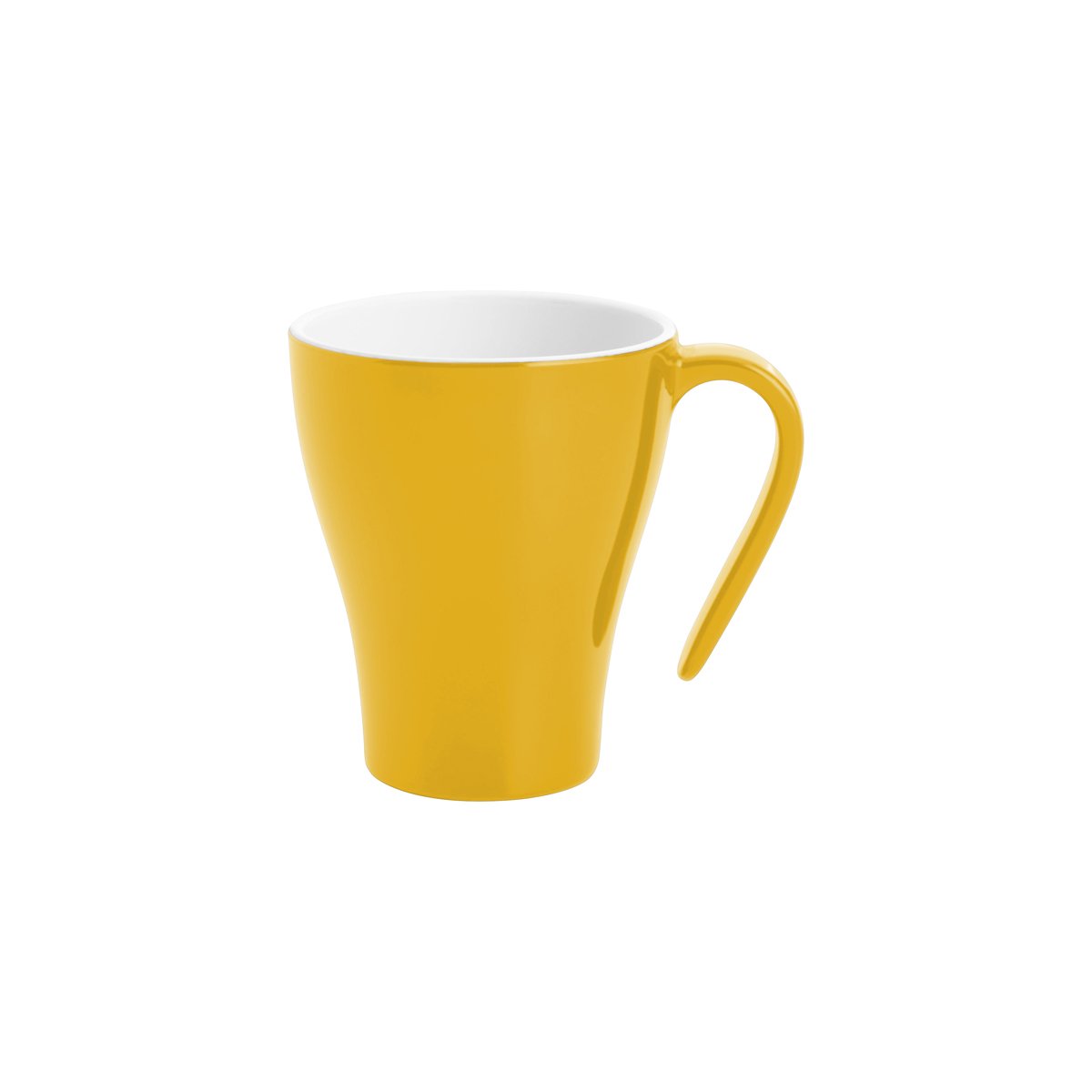 47617 JAB JAB Gelato Yellow Stackable Mug 350ml Tomkin Australia Hospitality Supplies