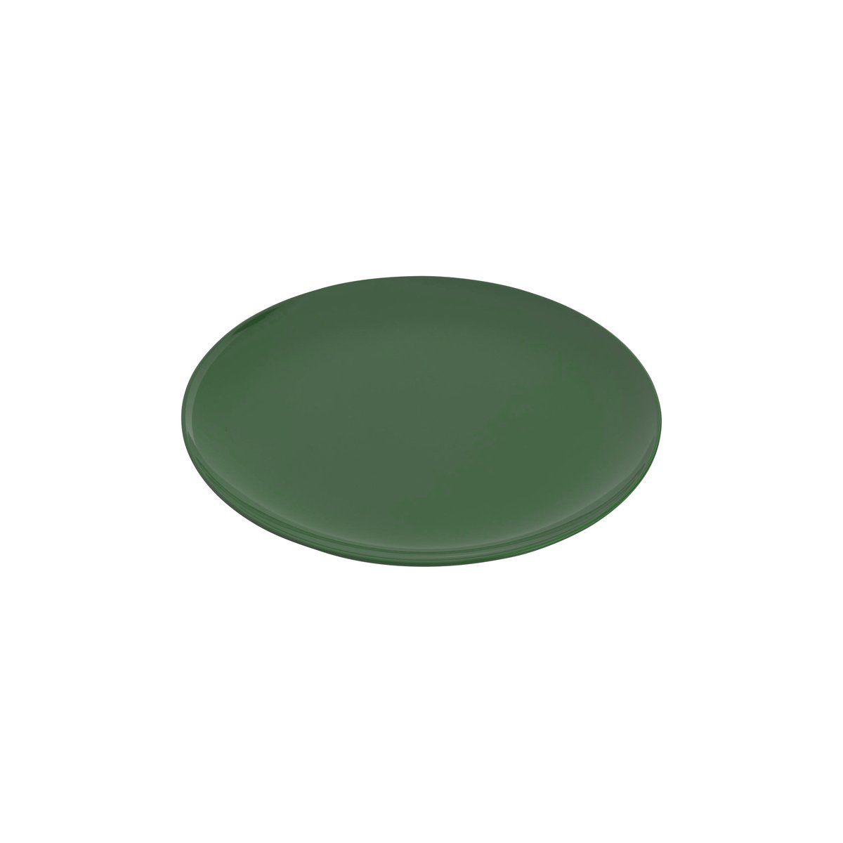 48497 JAB JAB Gelato Green Round Plate Coupe 254mm Tomkin Australia Hospitality Supplies