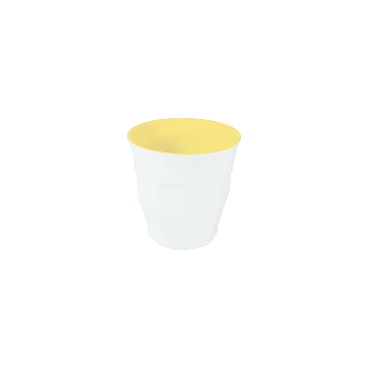 48643 JAB JAB Sorbet Lemon Exterior / White Interior Tumbler 300ml Tomkin Australia Hospitality Supplies