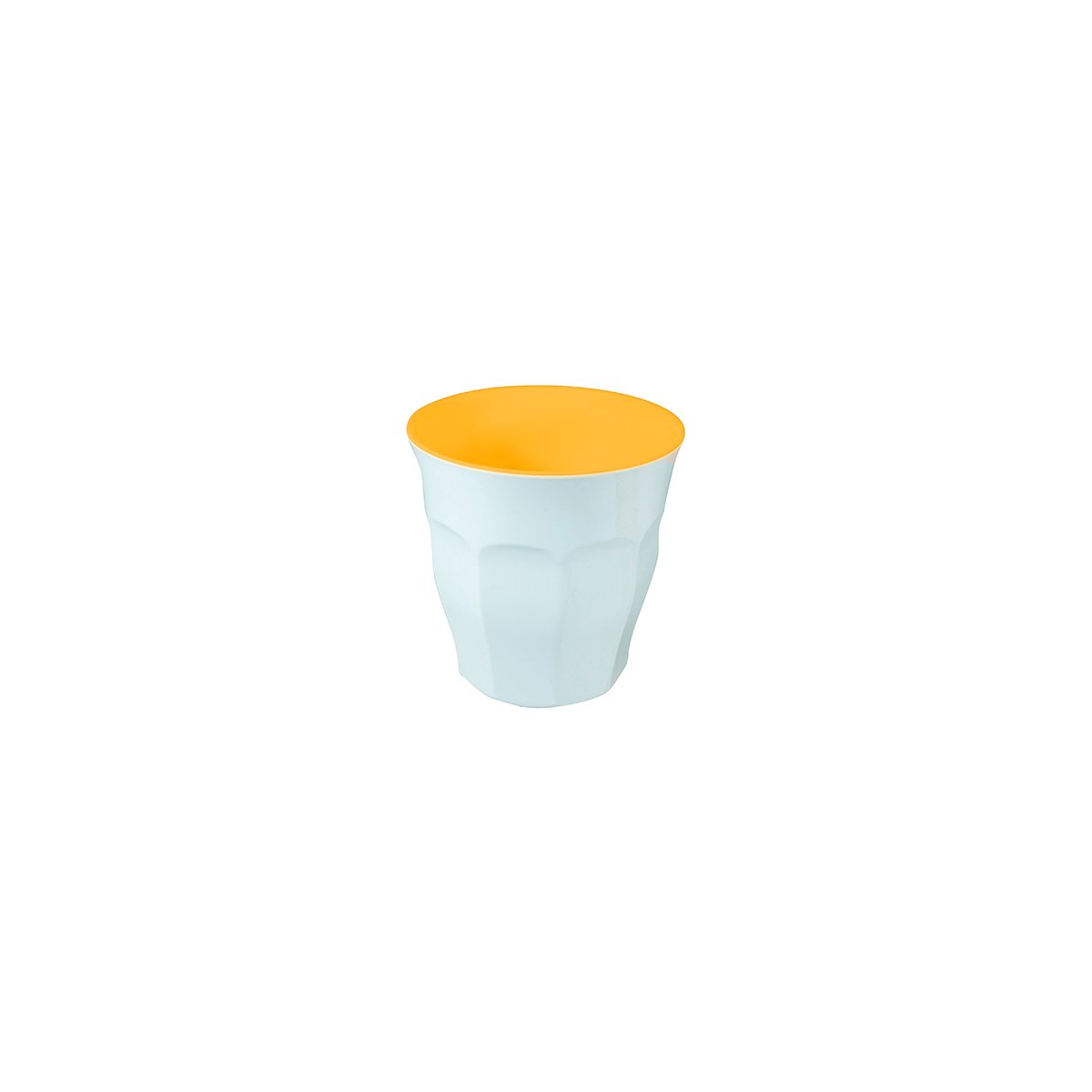 48651 JAB JAB Sorbet Mango Exterior / White Interior Tumbler 180ml Tomkin Australia Hospitality Supplies