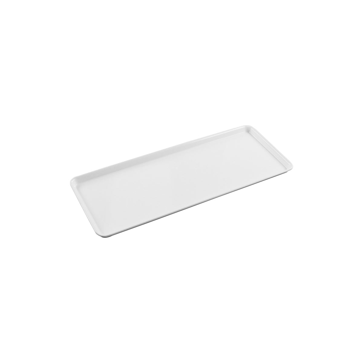 49025 Superware White Rectangular Platter 385x150mm Tomkin Australia Hospitality Supplies