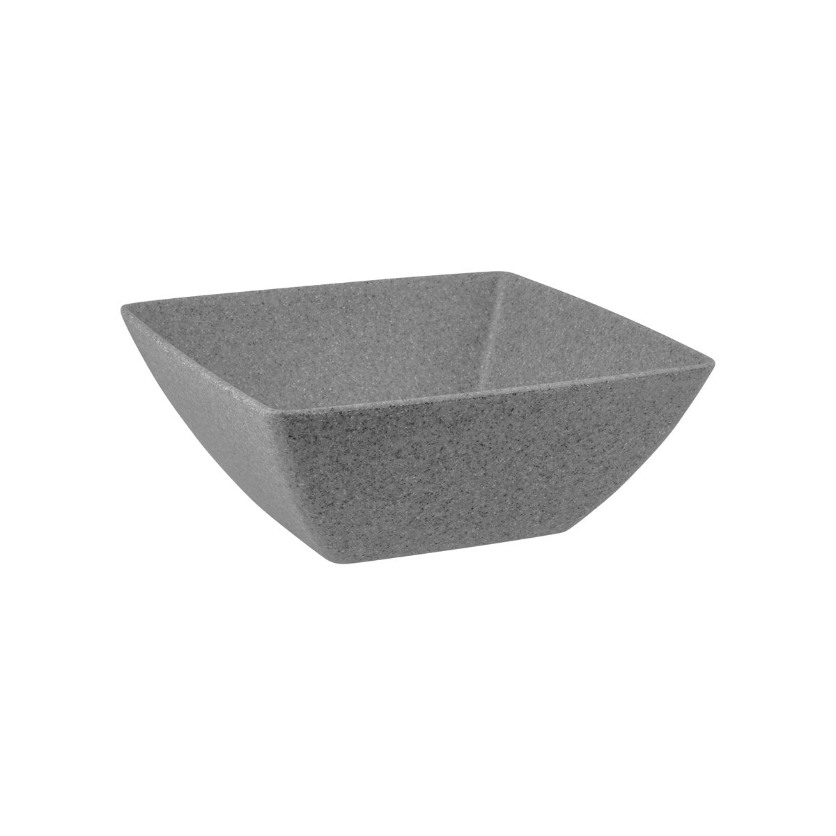 49070-CON JAB Melamine Concrete Square Serving Bowl 260x260x110mm/4300ml Tomkin Australia Hospitality Supplies