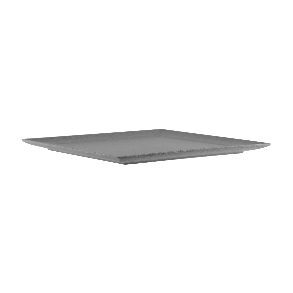 49088-CON JAB Melamine Concrete Square Flat Platter 380x380x24mm Tomkin Australia Hospitality Supplies