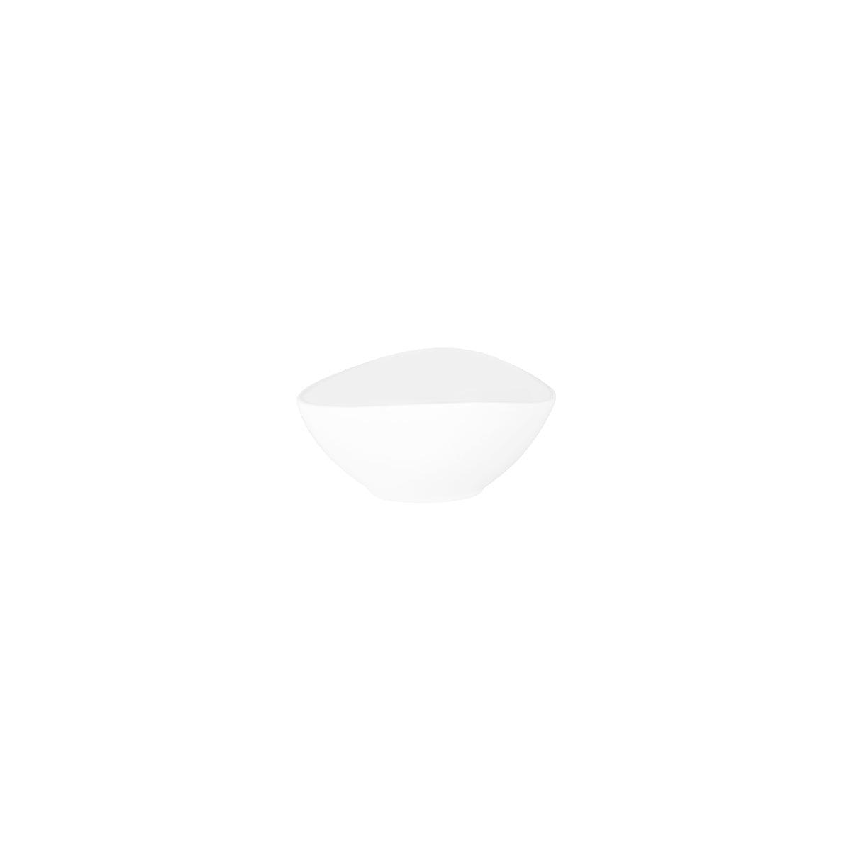 49290 Superware White Triangle Dip Dish 95x80x40mm Tomkin Australia Hospitality Supplies
