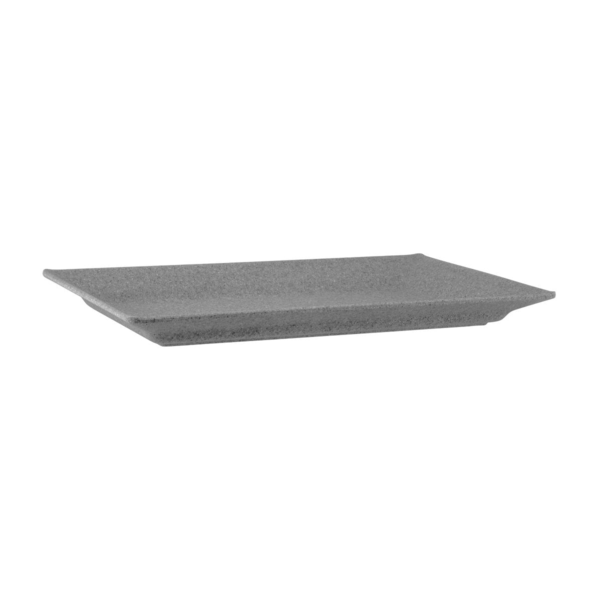49316-CON JAB Melamine Concrete Rectangular Platter 440x270x37mm Tomkin Australia Hospitality Supplies