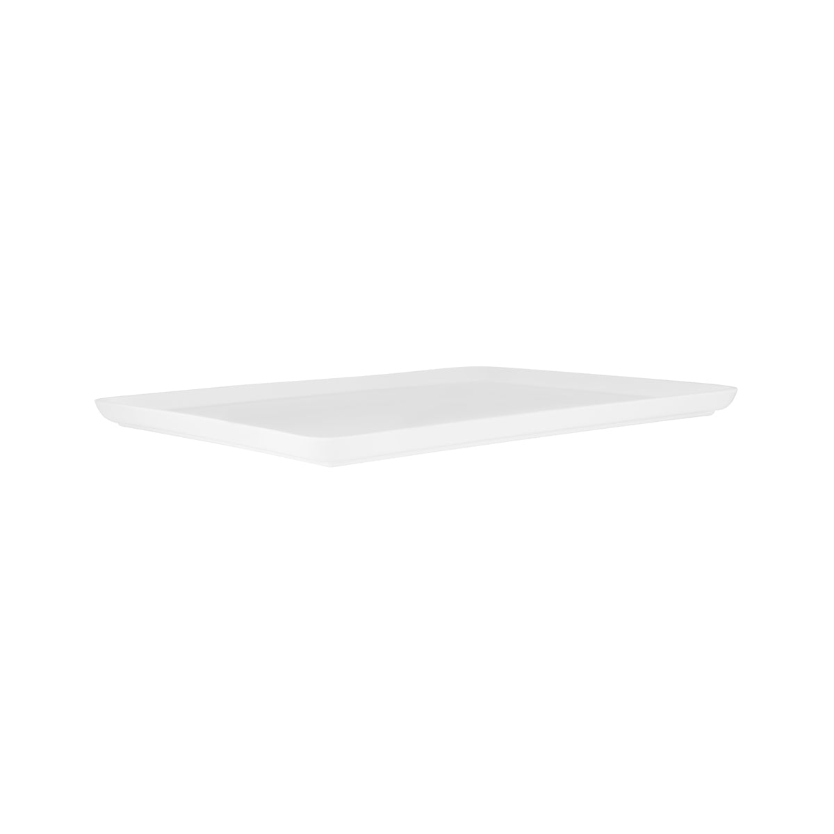 49336 Superware White Rectangular Flared Serving Tray 450x345mm Tomkin Australia Hospitality Supplies