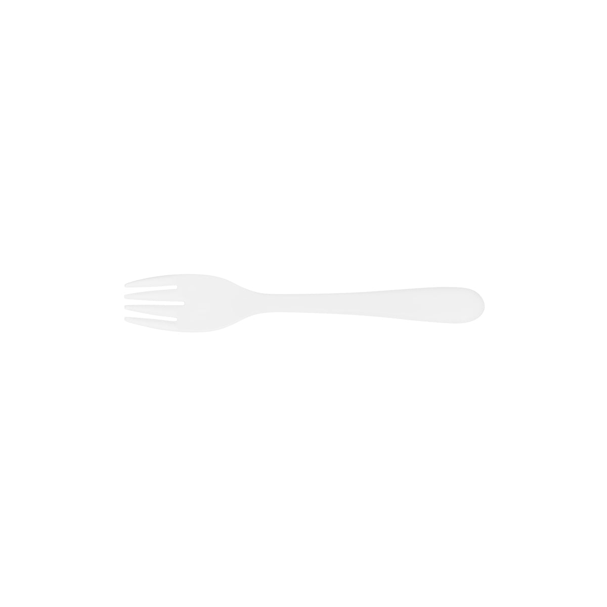 49559 Superware White Dessert Fork 190mm Tomkin Australia Hospitality Supplies