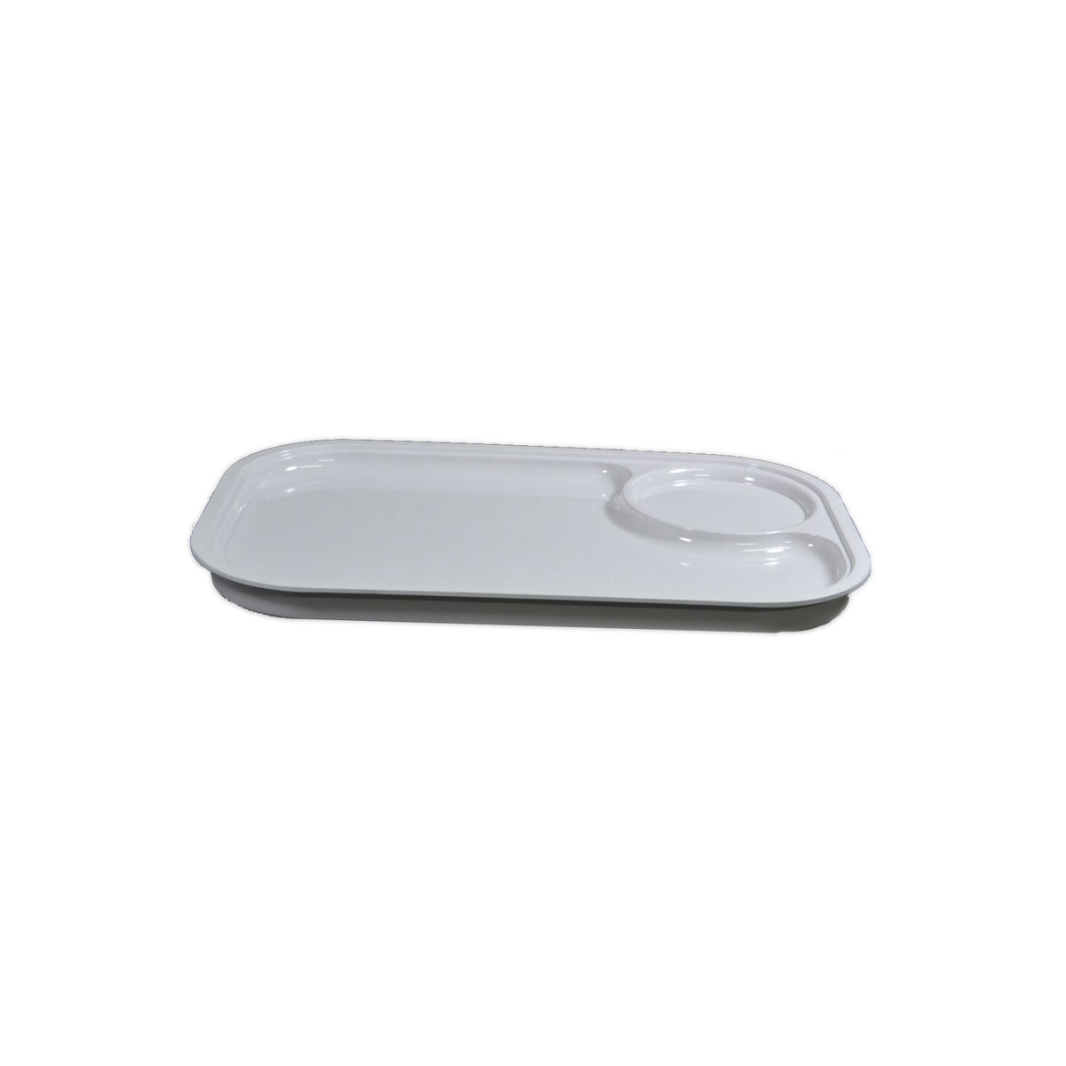 49718 Superware White Snack Tray 250x160mm Tomkin Australia Hospitality Supplies