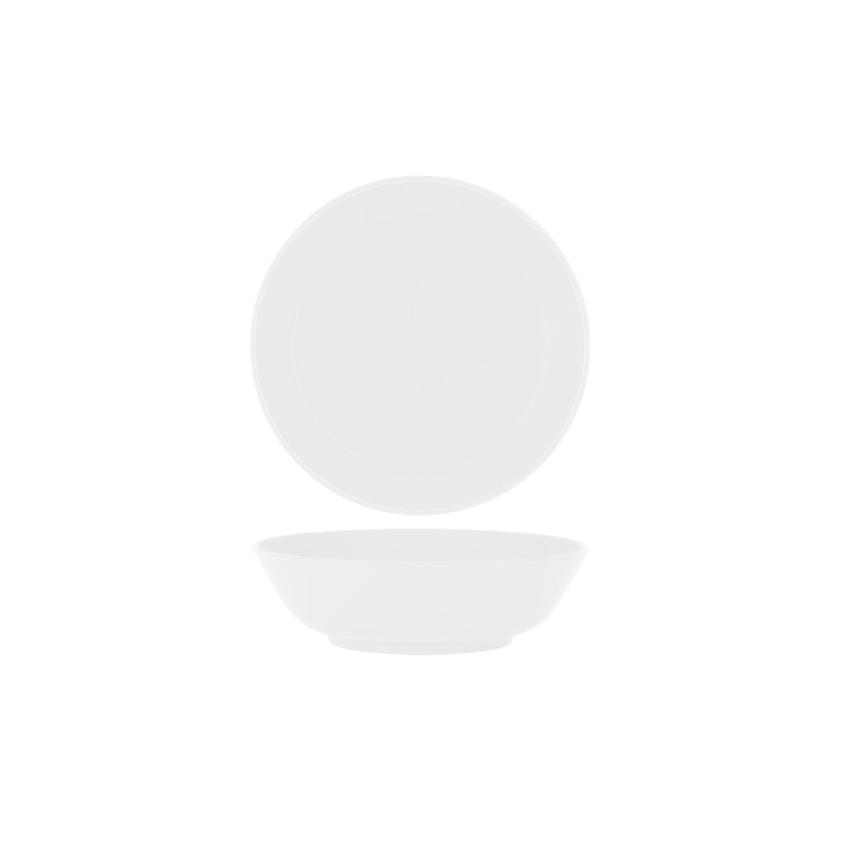 49720 Superware White Round Soup Bowl 150x40mm Tomkin Australia Hospitality Supplies