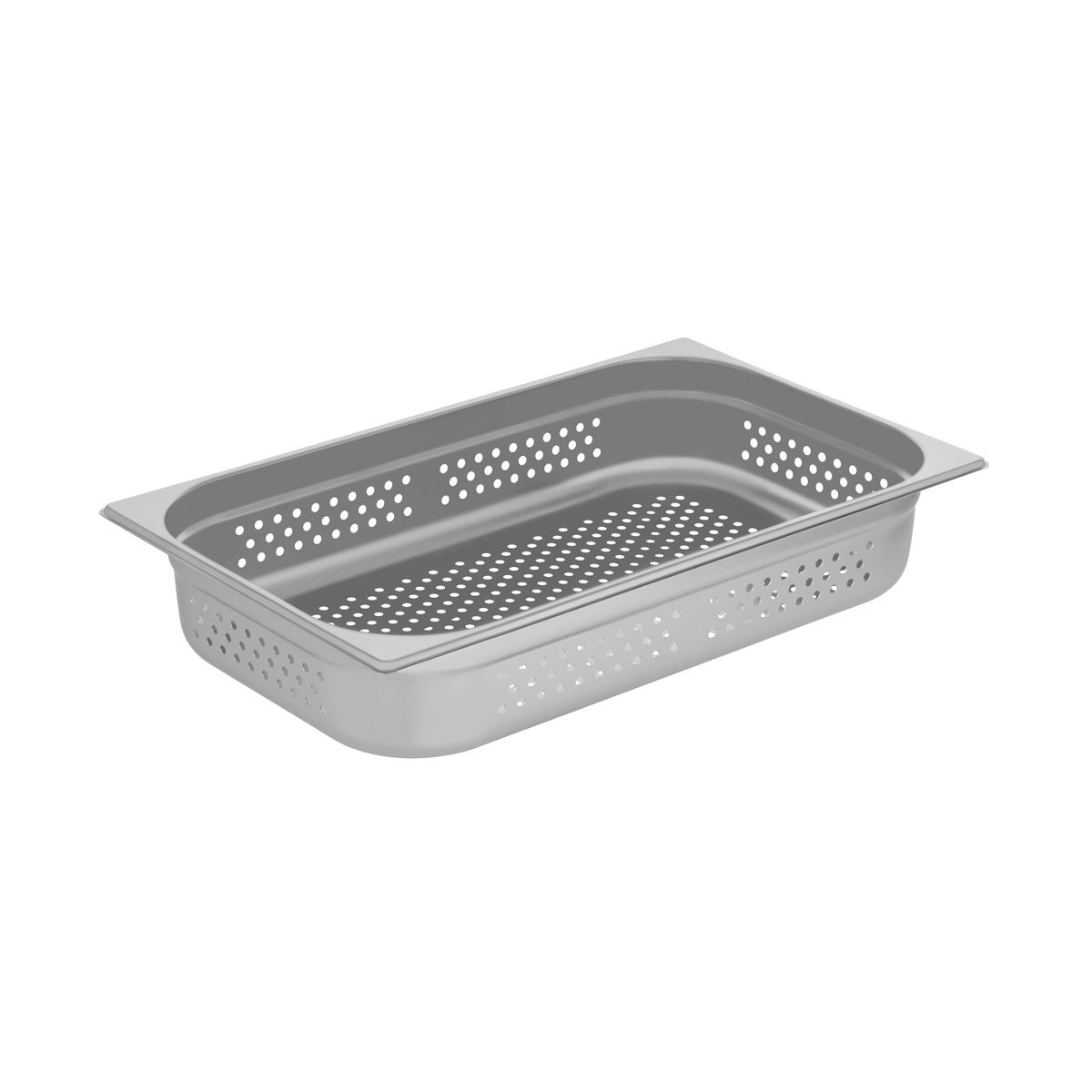 52004-P Chef Inox Anti-Jam Steam Pan Perforated 1/1 Size 100mm Tomkin Australia Hospitality Supplies