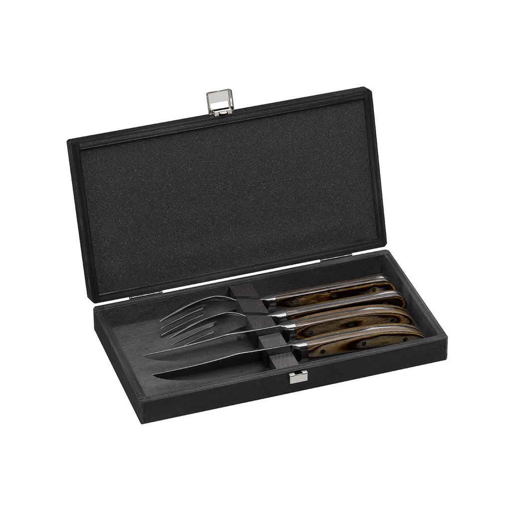 WMF Rodeo 4pc Steak Box Set Stainless Steel | Tomkin Australia