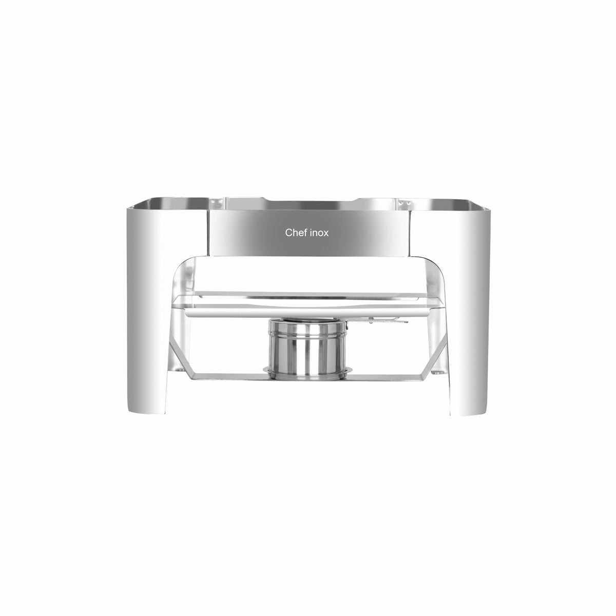 54923-S Chef Inox Ultra Chafer Rectangular Stand 18/8 Stainless Steel 2/3 Size to Suit 54923 Tomkin Australia Hospitality Supplies