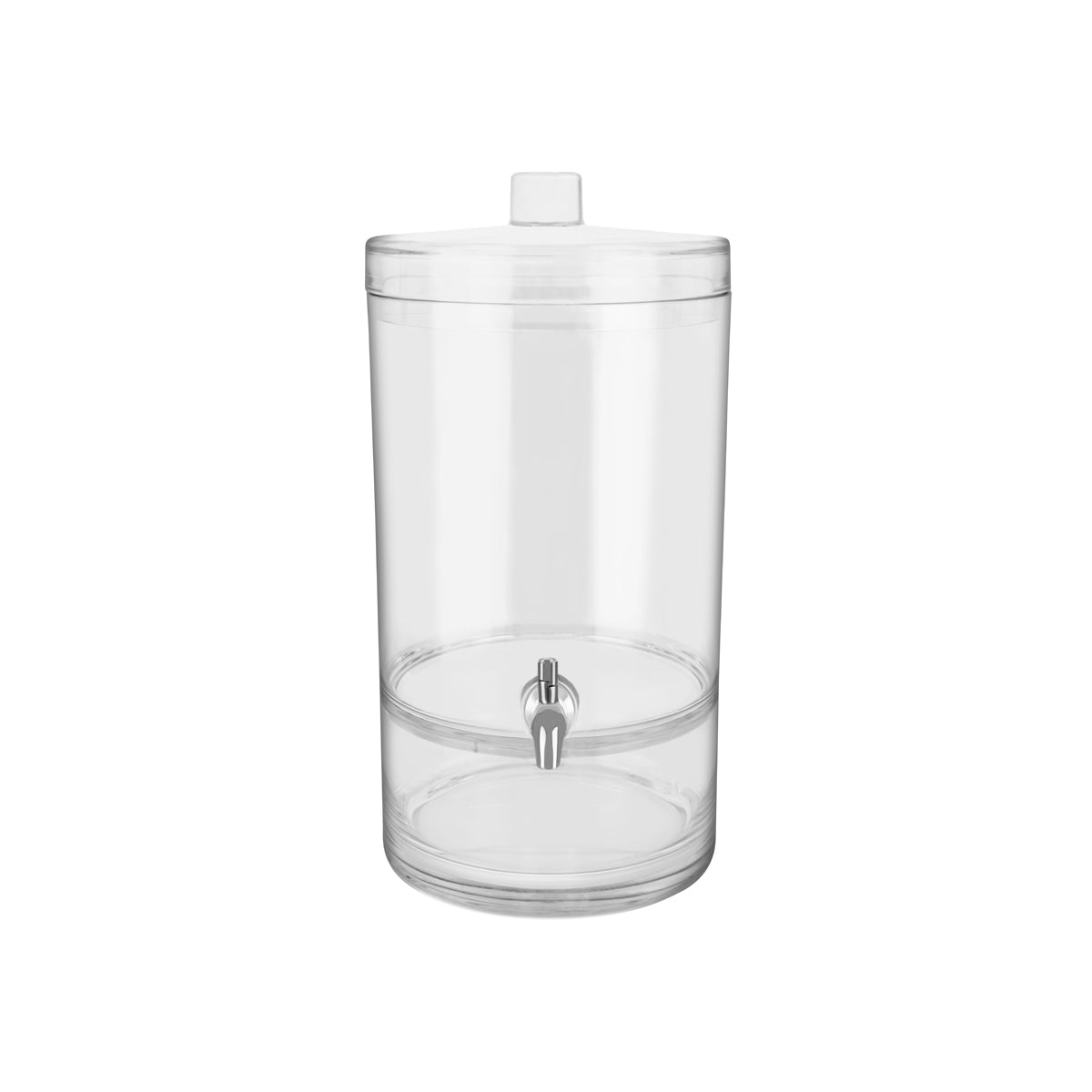 54975 Chef Inox Round Juice Dispenser Polypcarbonate 247x206x409mm / 6.4Lt Tomkin Australia Hospitality Supplies
